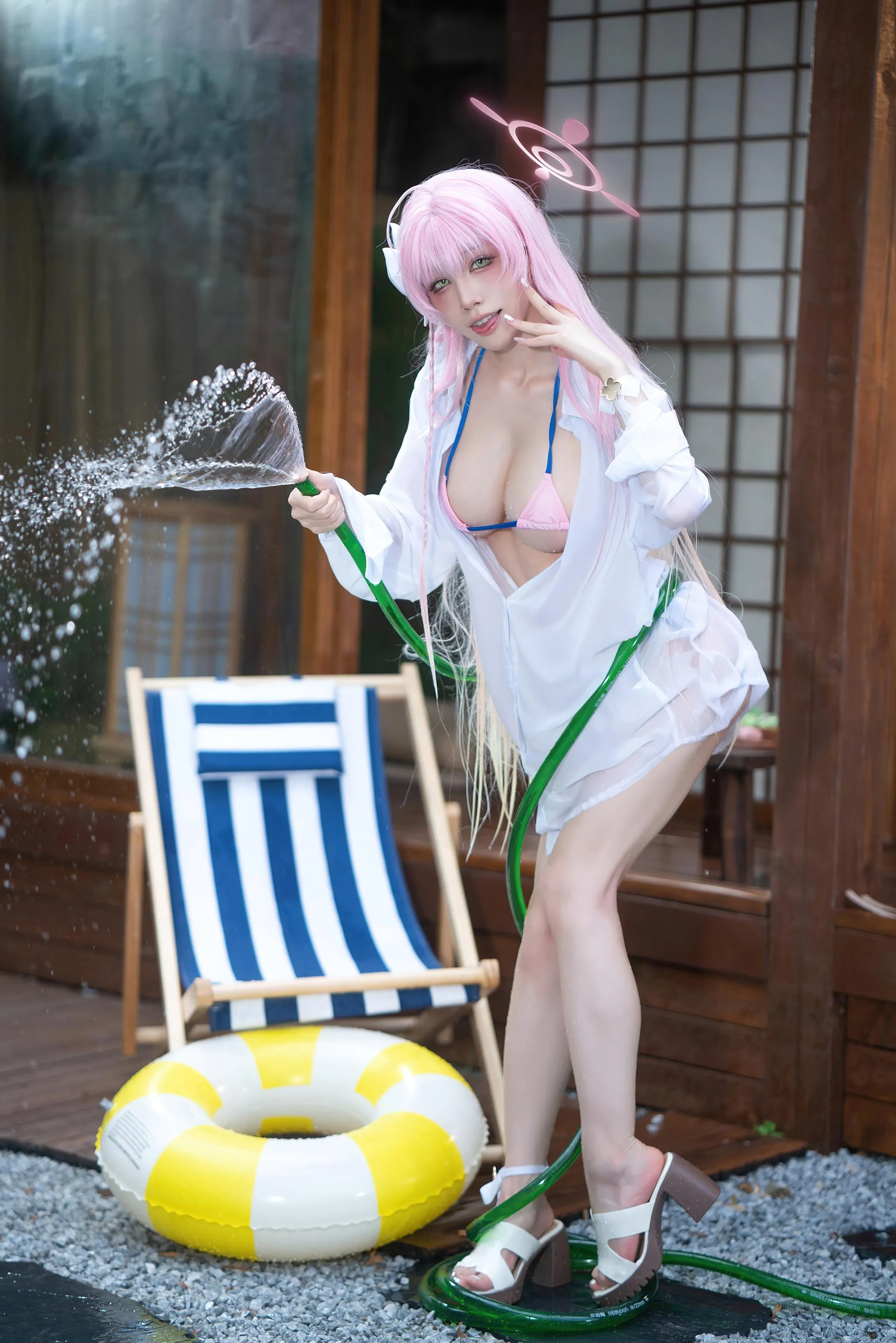 水淼aqua – NO.163 浦和❣️一緒涼？ [40P]插图